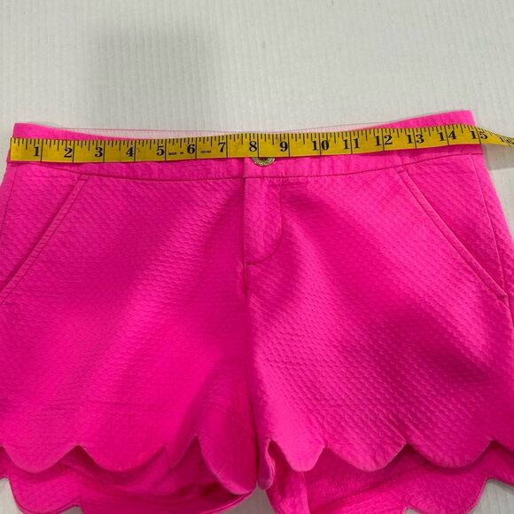 Lilly Pulitzer Shorts Women’s Size 00 Color Pink The Buttercup Stretch 5” Inseam - Picture 9 of 12